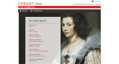 Desktop Screenshot of ezine.codart.nl